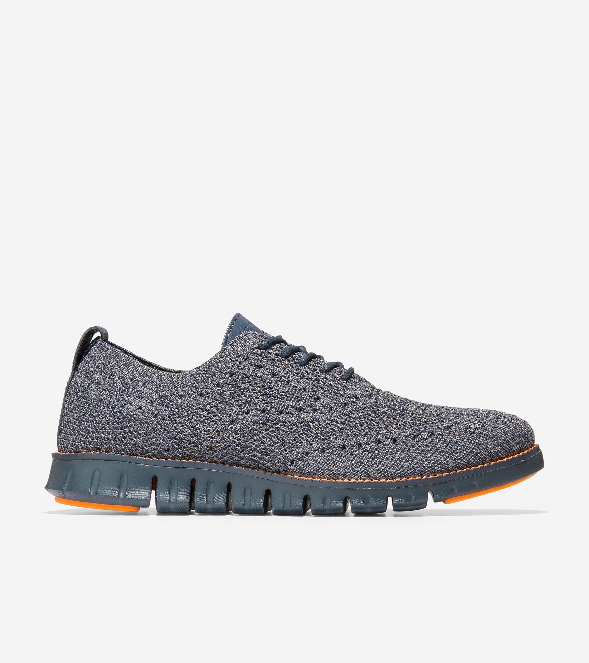 ZEROGRAND Wingtip Oxford C35368 BLUE NIGHTS TWISTED KNIT BLUE NIGHTS Cole Haan Saudi Arabia