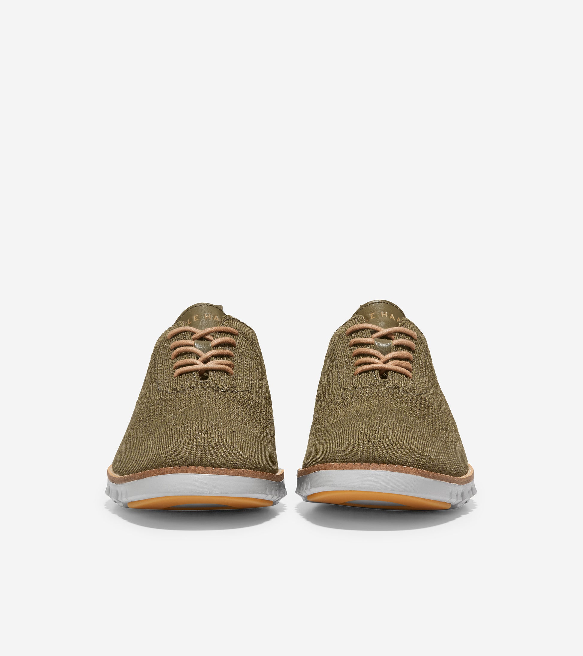 zerogrand stitchlite oxford-C35369-Dark Olive Twisted Knit/Paloma