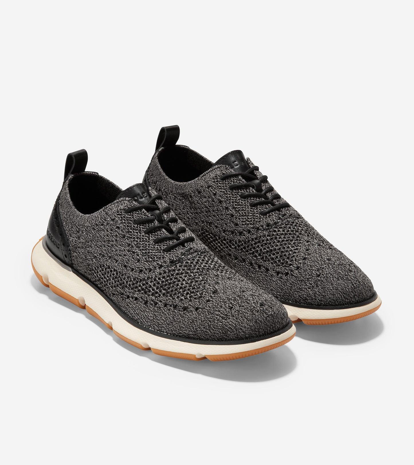 4.ZERØGRAND Oxford-c35370-Black Twisted Stitchlite™