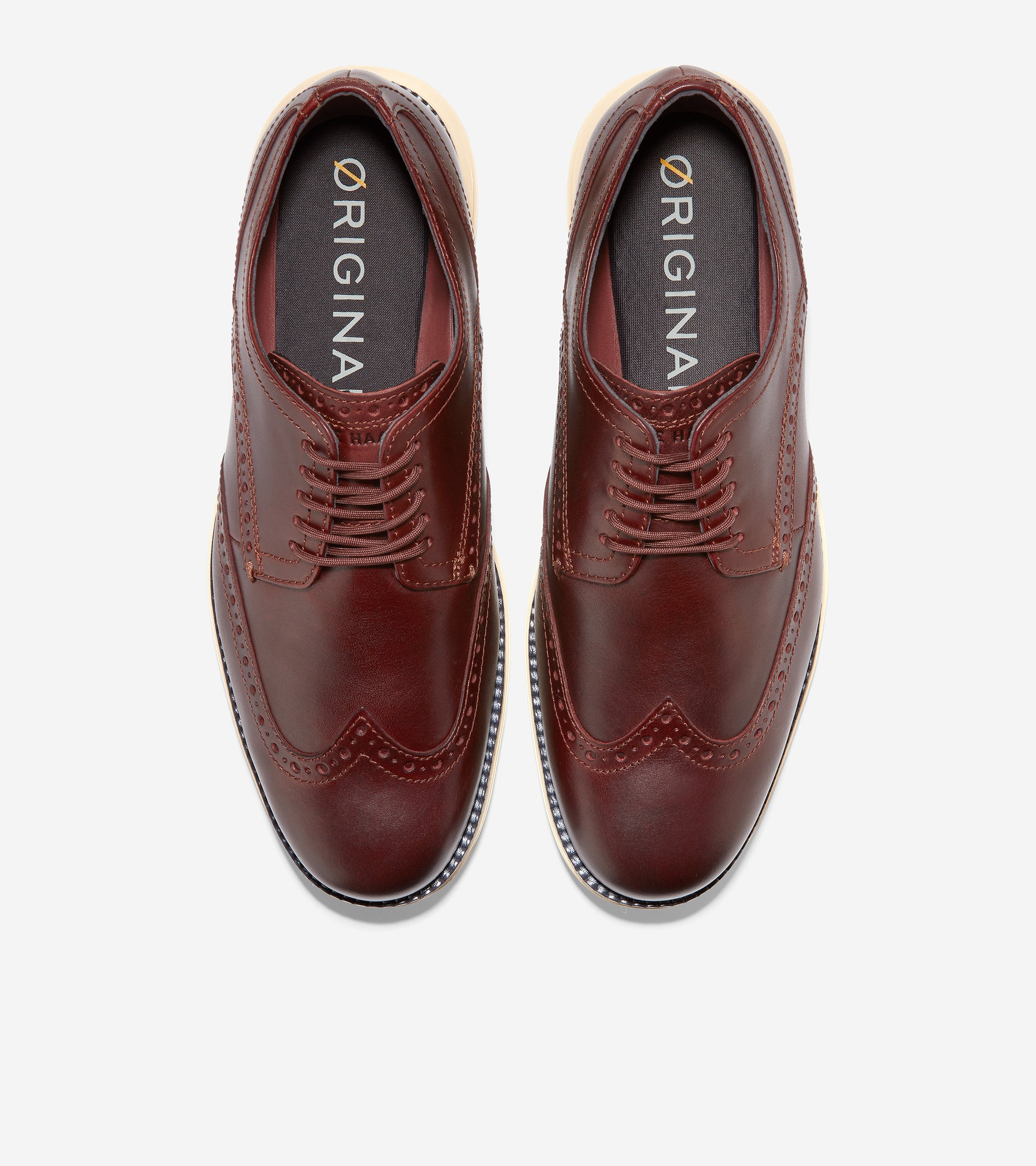 C35622-ØriginalGrand Wingtip Oxford-Burnt Henna-Alabaster-Grey