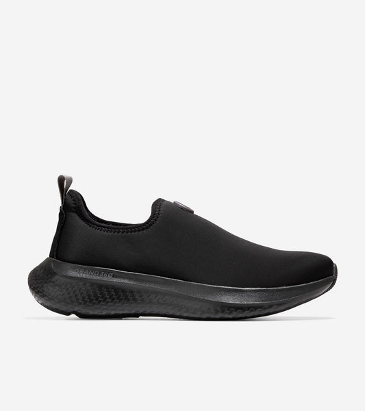 C37108-ZERØGRAND Changepace Slip-On Sneaker-Black-Pavement