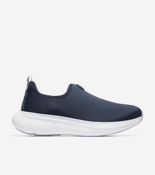 C37110-ZERØGRAND Changepace Slip-On Sneaker-Navy Ink-Cool Grey