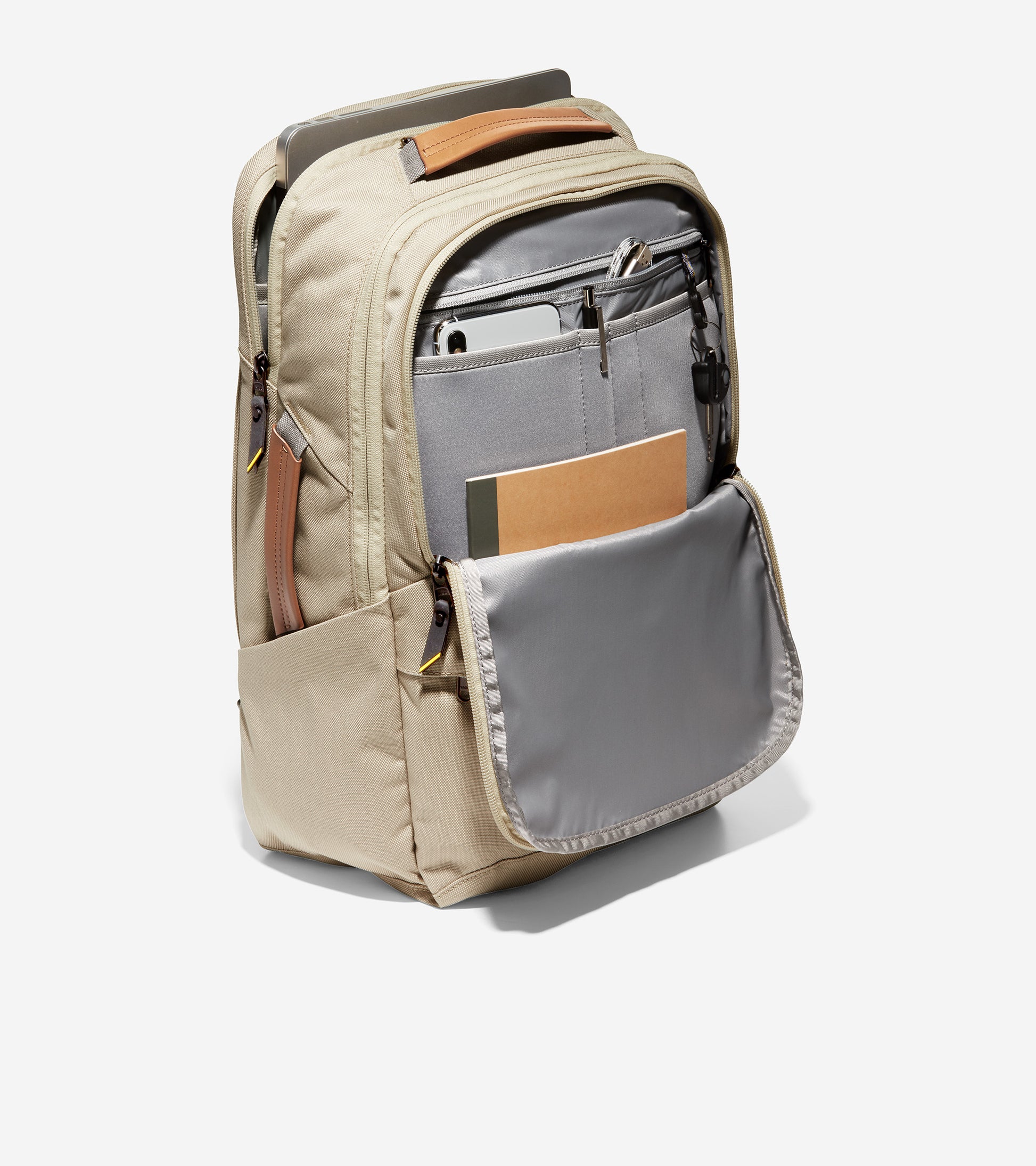 ColeHaan-Zerogrand Backpack-f11657-Shocking Orange