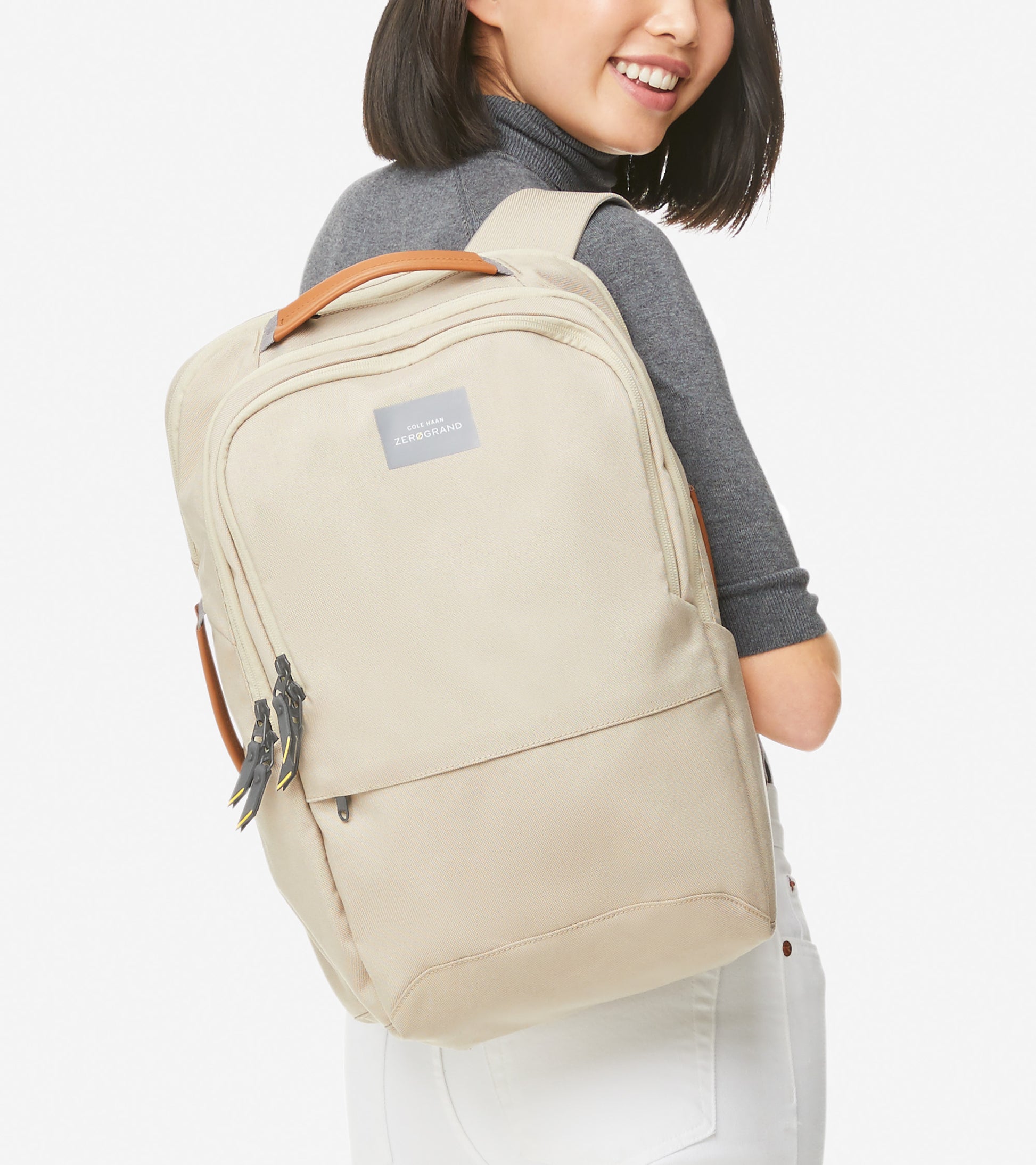 ColeHaan-Zerogrand Backpack-f11657-Shocking Orange
