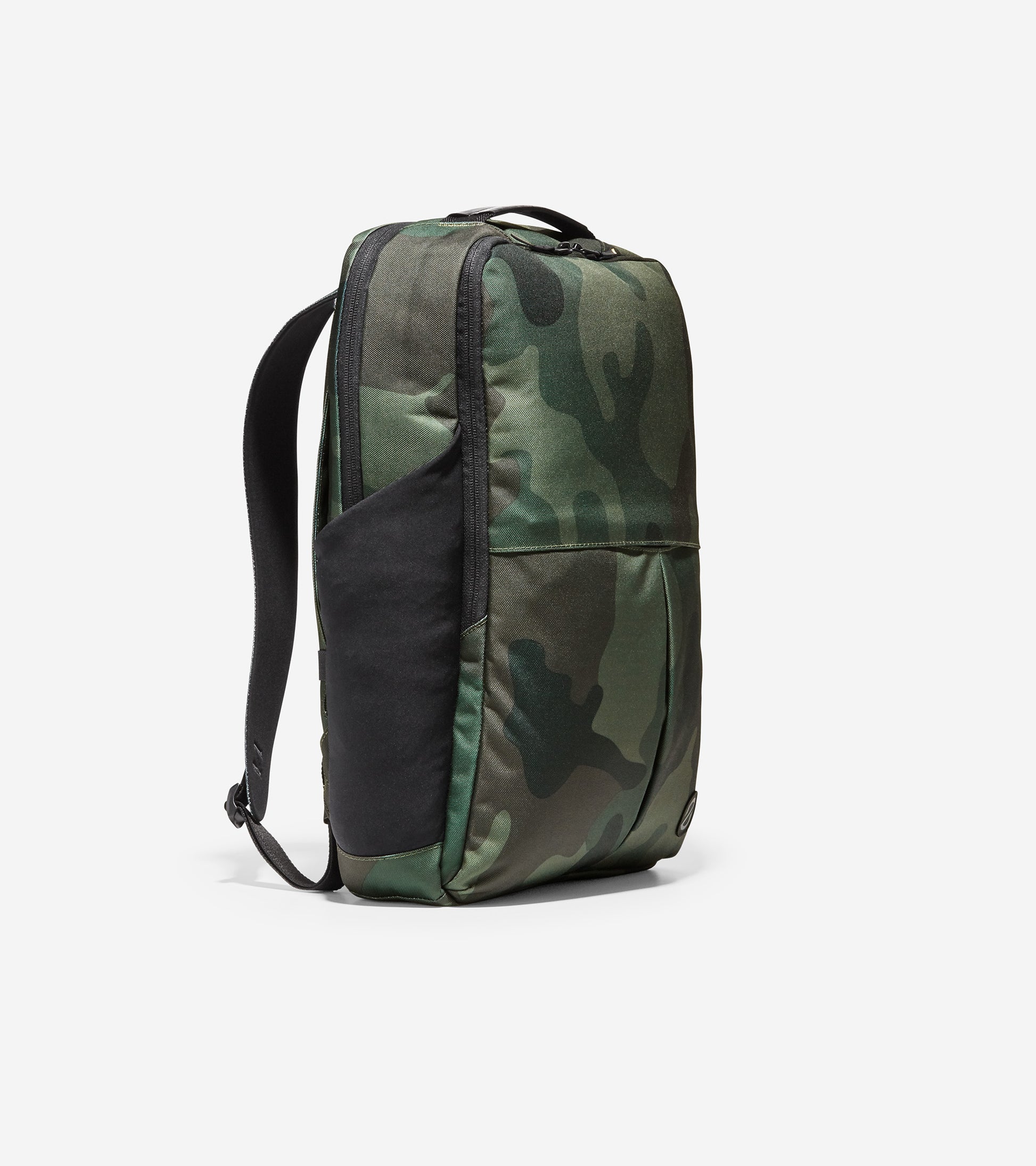 ColeHaan-ZERØGRAND Slim Convertible Backpack-f11677-Black Olive Camo