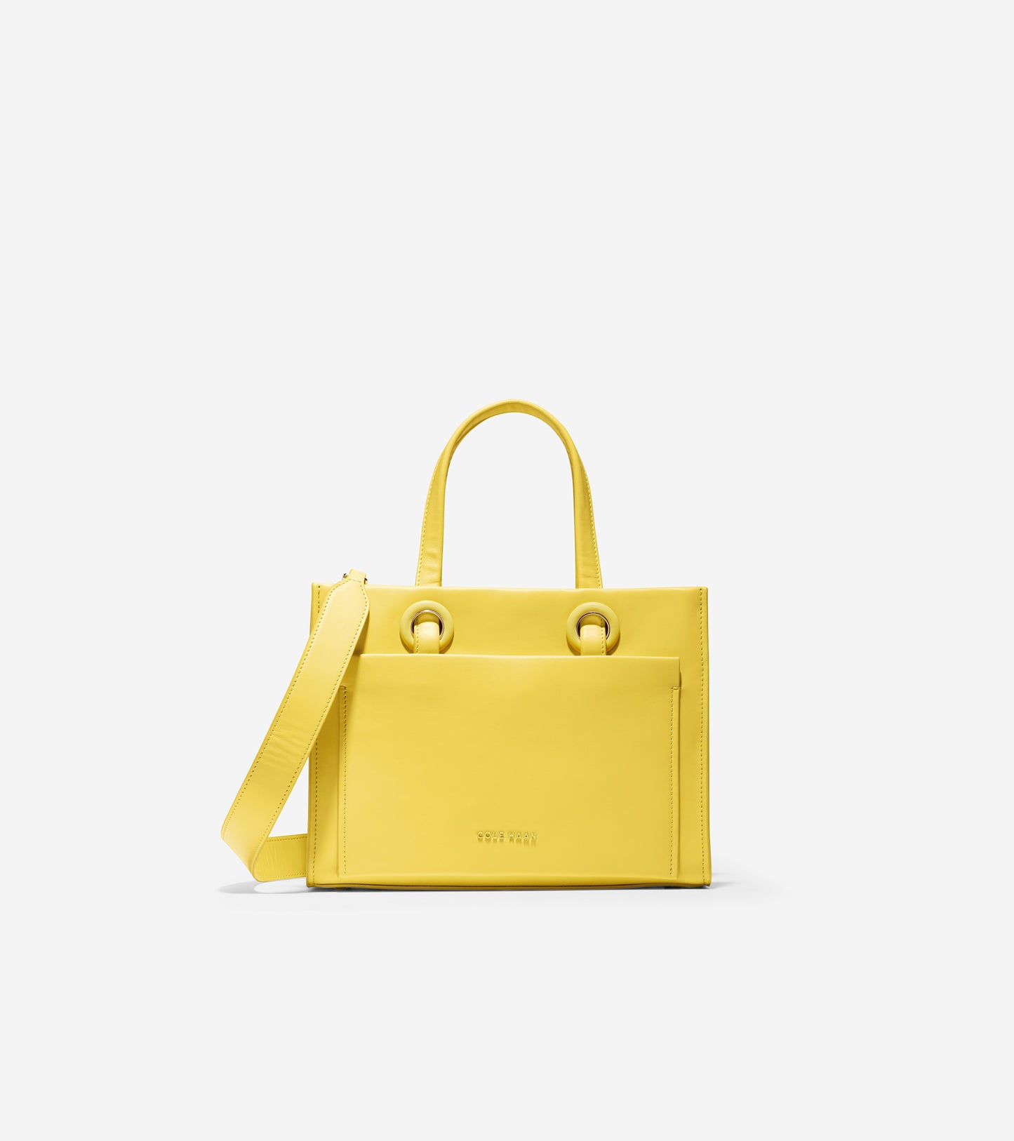 ColeHaan-Grand Ambition Small Satchel -u04357-Lemon Drop