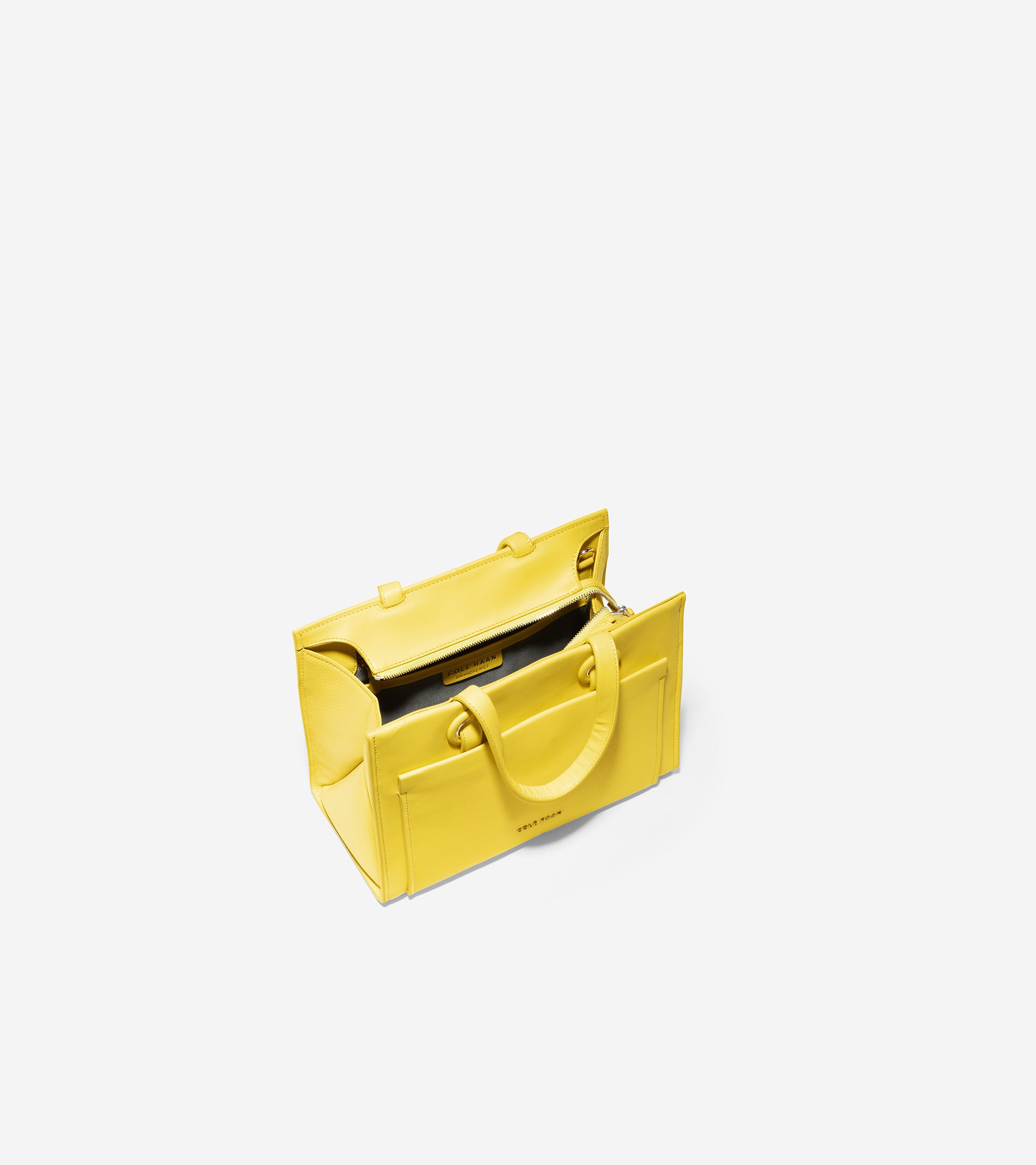 ColeHaan-Grand Ambition Small Satchel -u04357-Lemon Drop