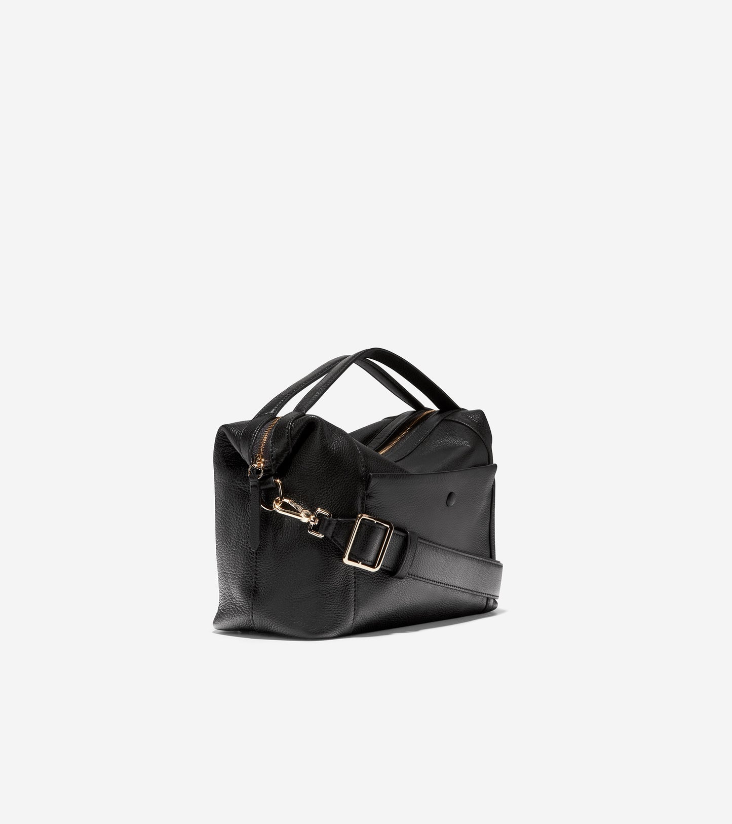ColeHaan-Grand Ambition Soft Satchel -u04419-Black