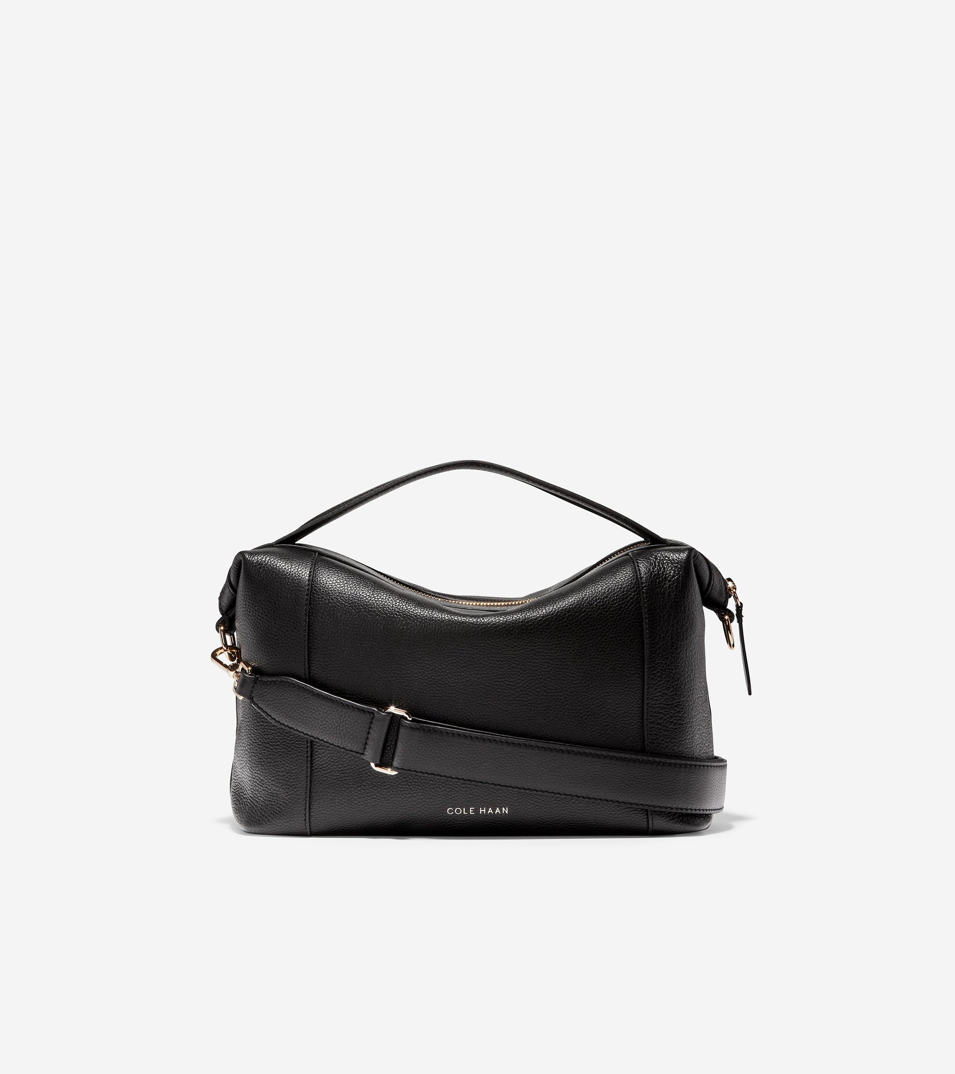 ColeHaan-Grand Ambition Soft Satchel -u04419-Black