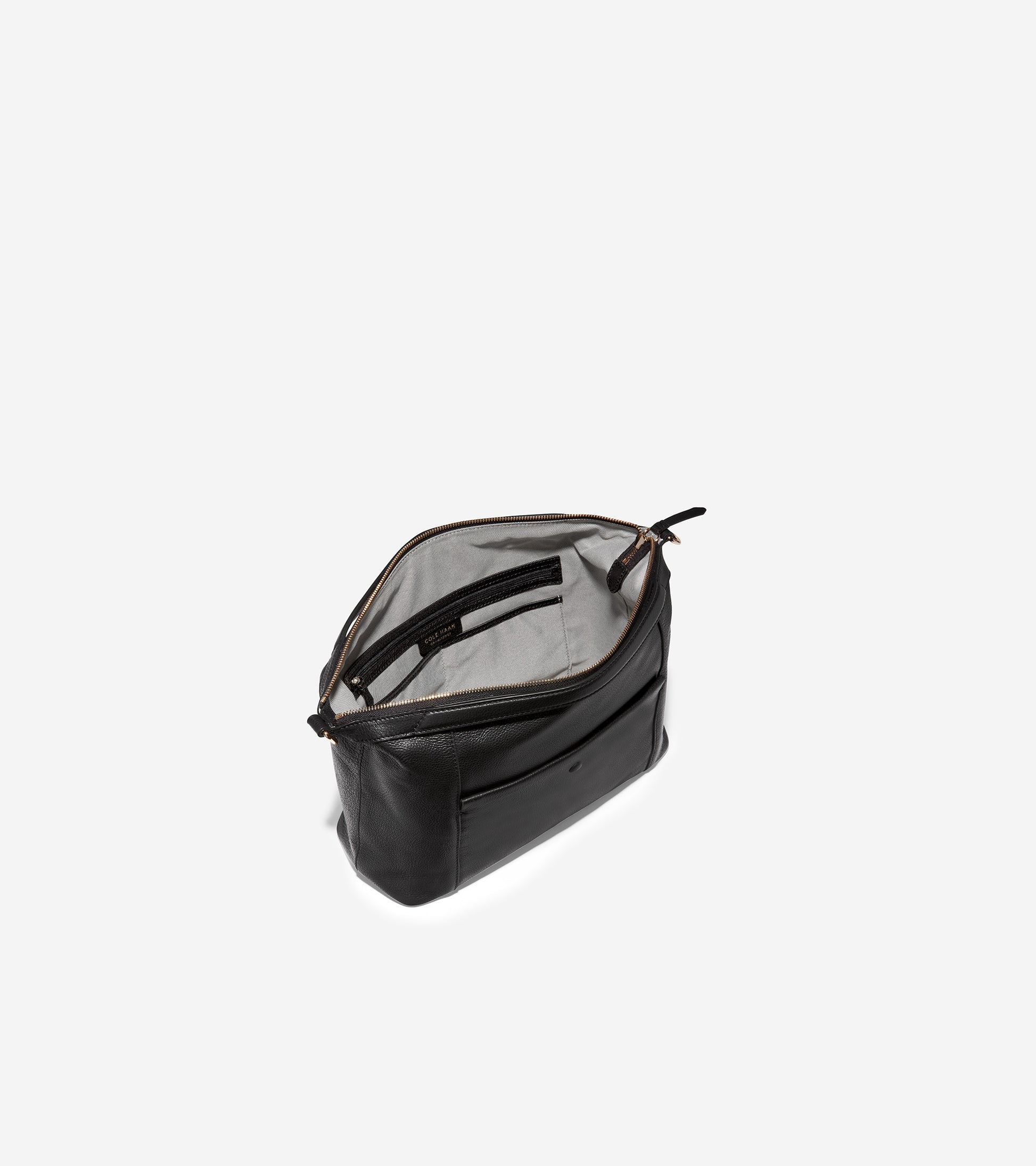 ColeHaan-Grand Ambition Soft Satchel -u04419-Black