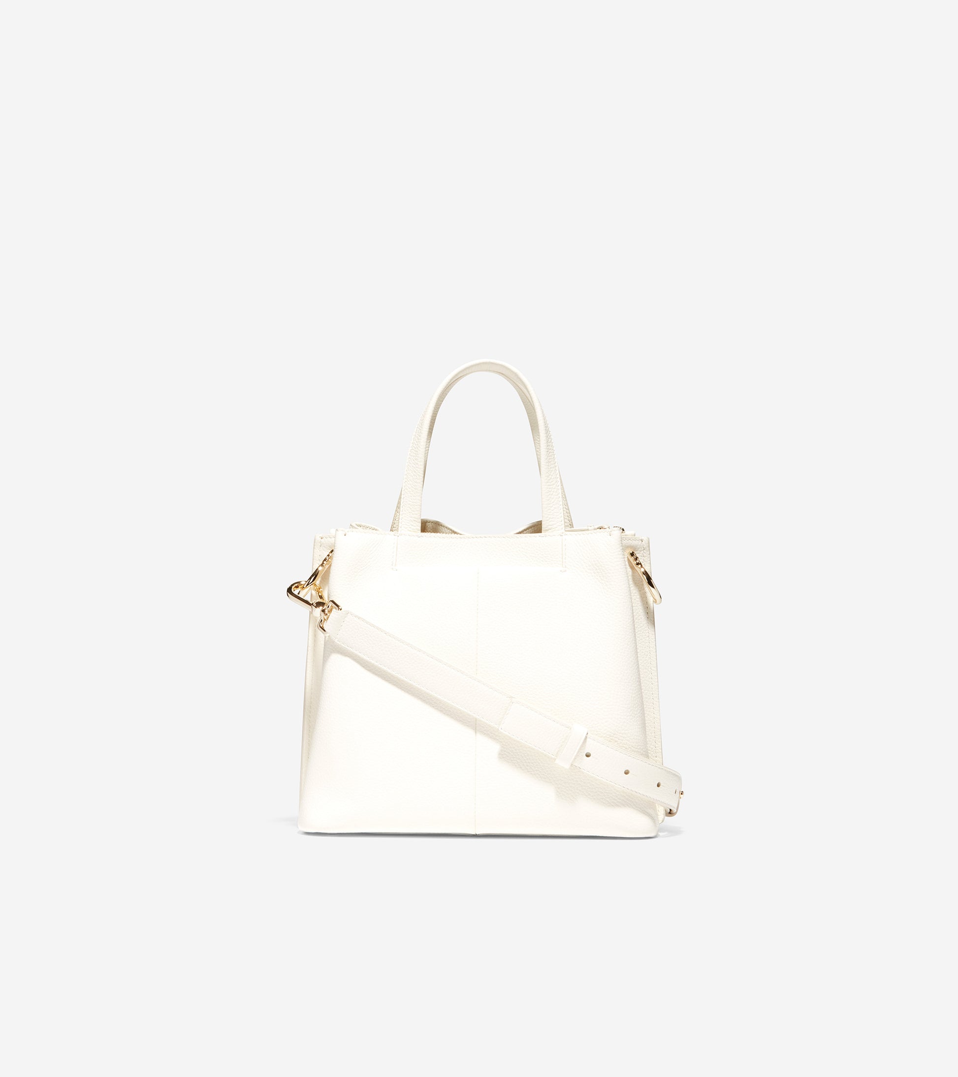 ColeHaan-Small Bucket Bag -u04442-Ivory