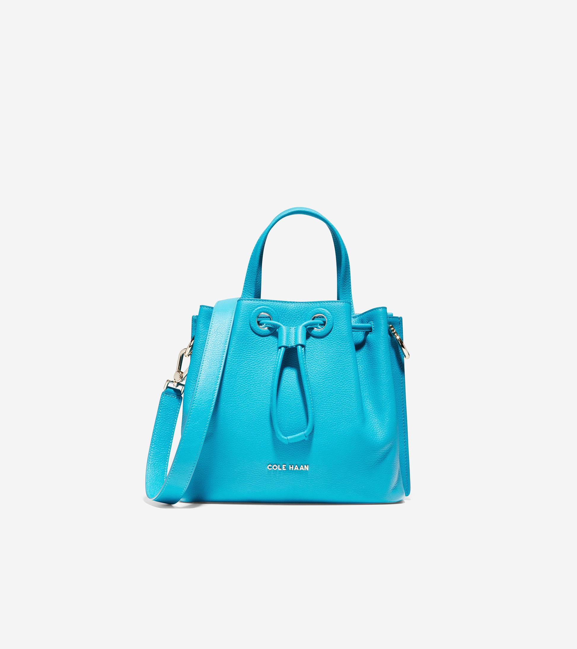 ColeHaan-Small Bucket Bag -u04524-Caribbean Sea