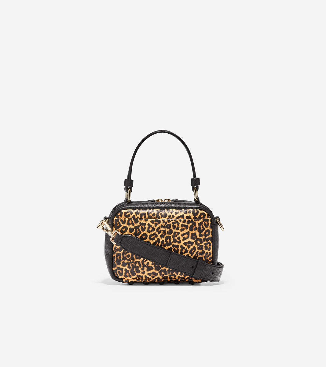 ColeHaan-Mini Boston Bag-u04570-Leopard Print