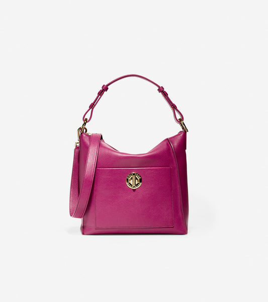 ColeHaan-Small Turnlock Shoulder Bag-u04682-Berry