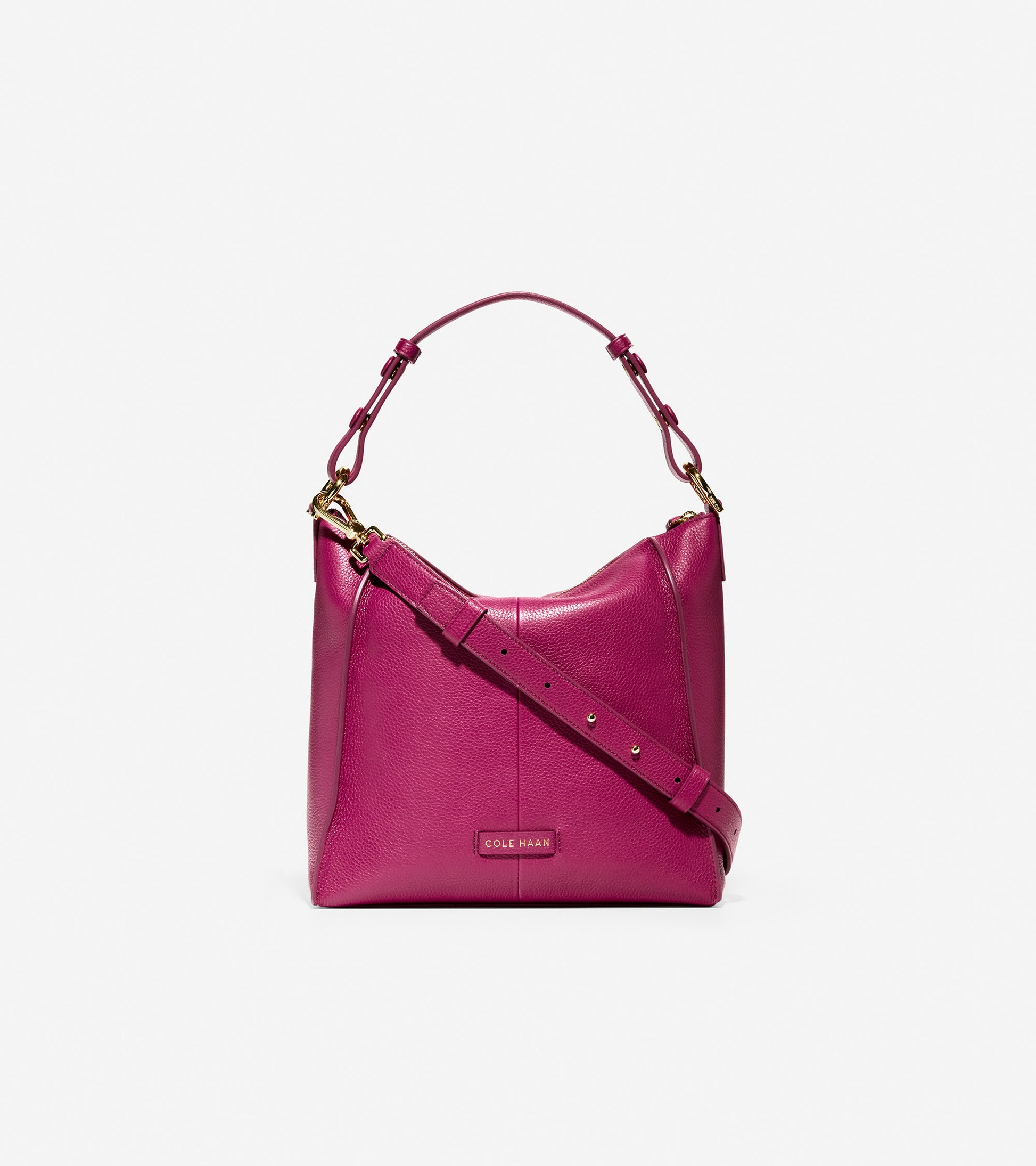 ColeHaan-Small Turnlock Shoulder Bag-u04682-Berry