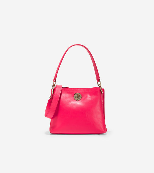 ColeHaan-Small Turnlock Bucket Bag-u05202-Azalea