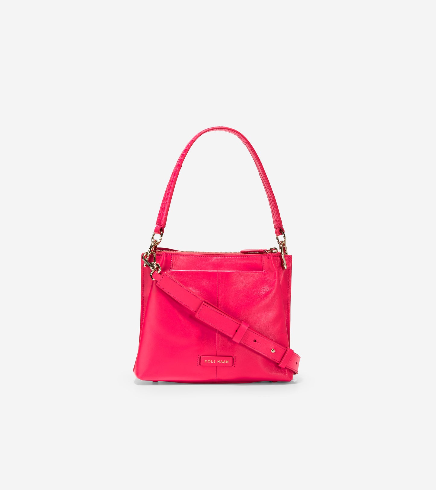 ColeHaan-Small Turnlock Bucket Bag-u05202-Azalea