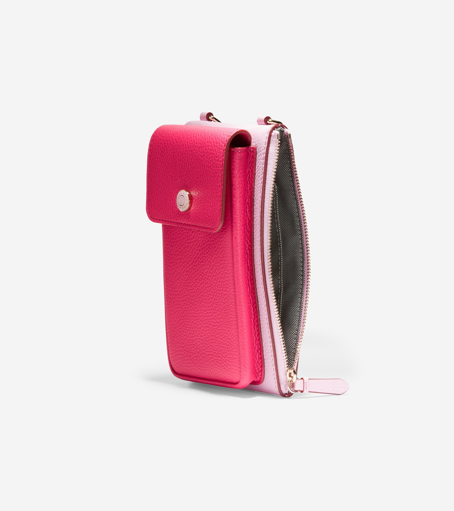 ColeHaan-Cell Phone Crossbody-u05437-Bright Berry Colorblock