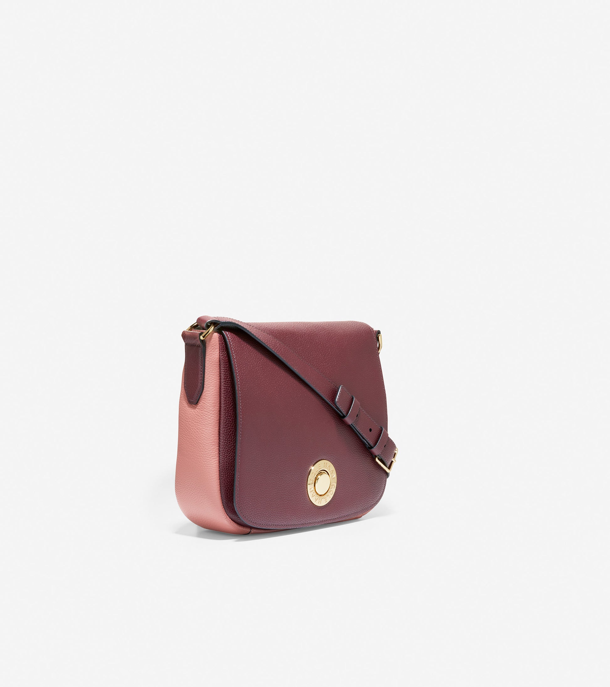U05757-Flap Crossbody-Black Garnet