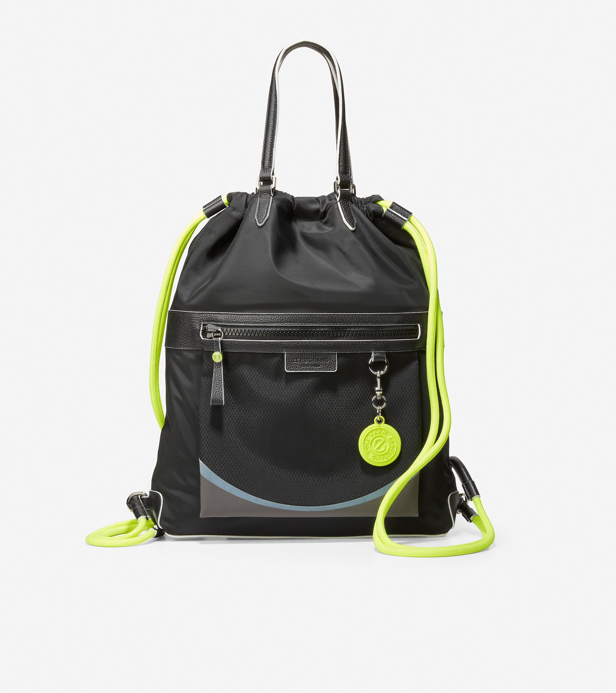 COLE hot HAAN Green Gray Back Pack