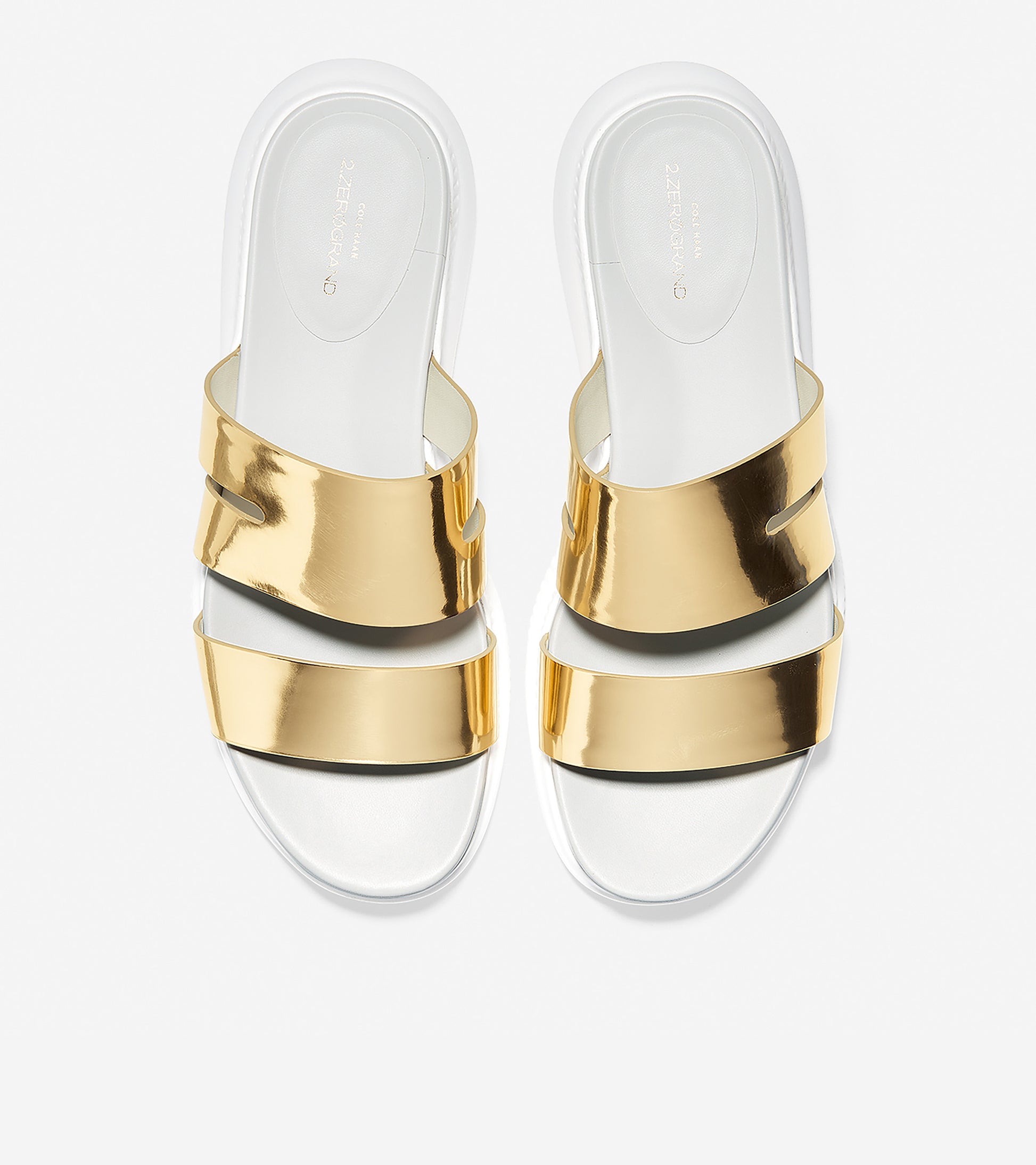 ColeHaan-2.Zerøgrand Slotted Slide Sandal -w13320-Gold Metallic Leather-glacier Grey