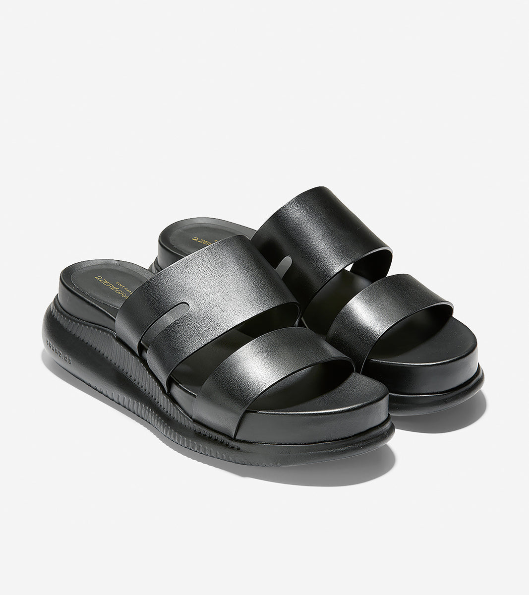 ColeHaan-2.Zerøgrand Slotted Slide Sandal -w13947-Black Leather-Black