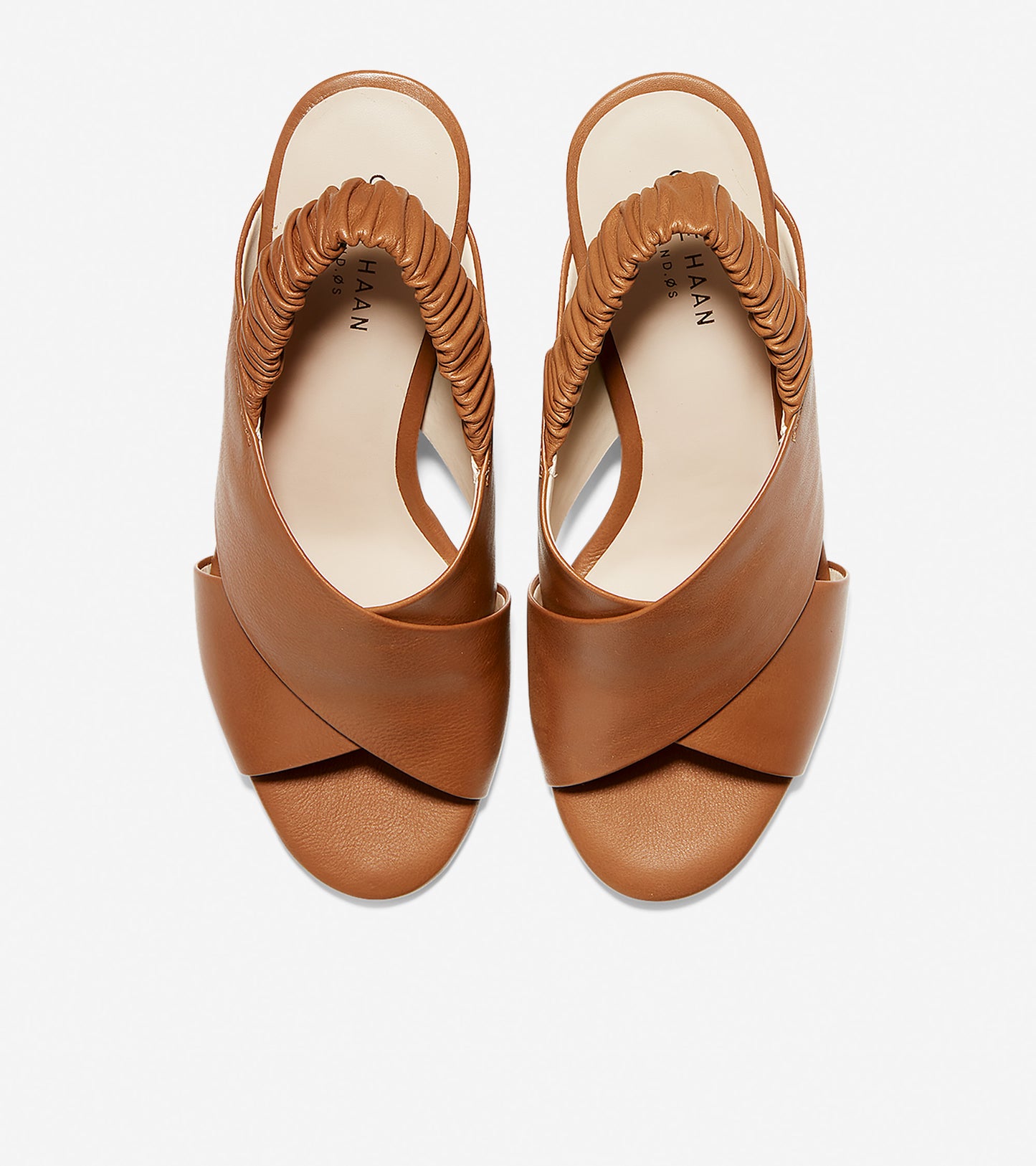 ColeHaan-Anastasia City Sandal -w14703-British Tan Tumbled Leather