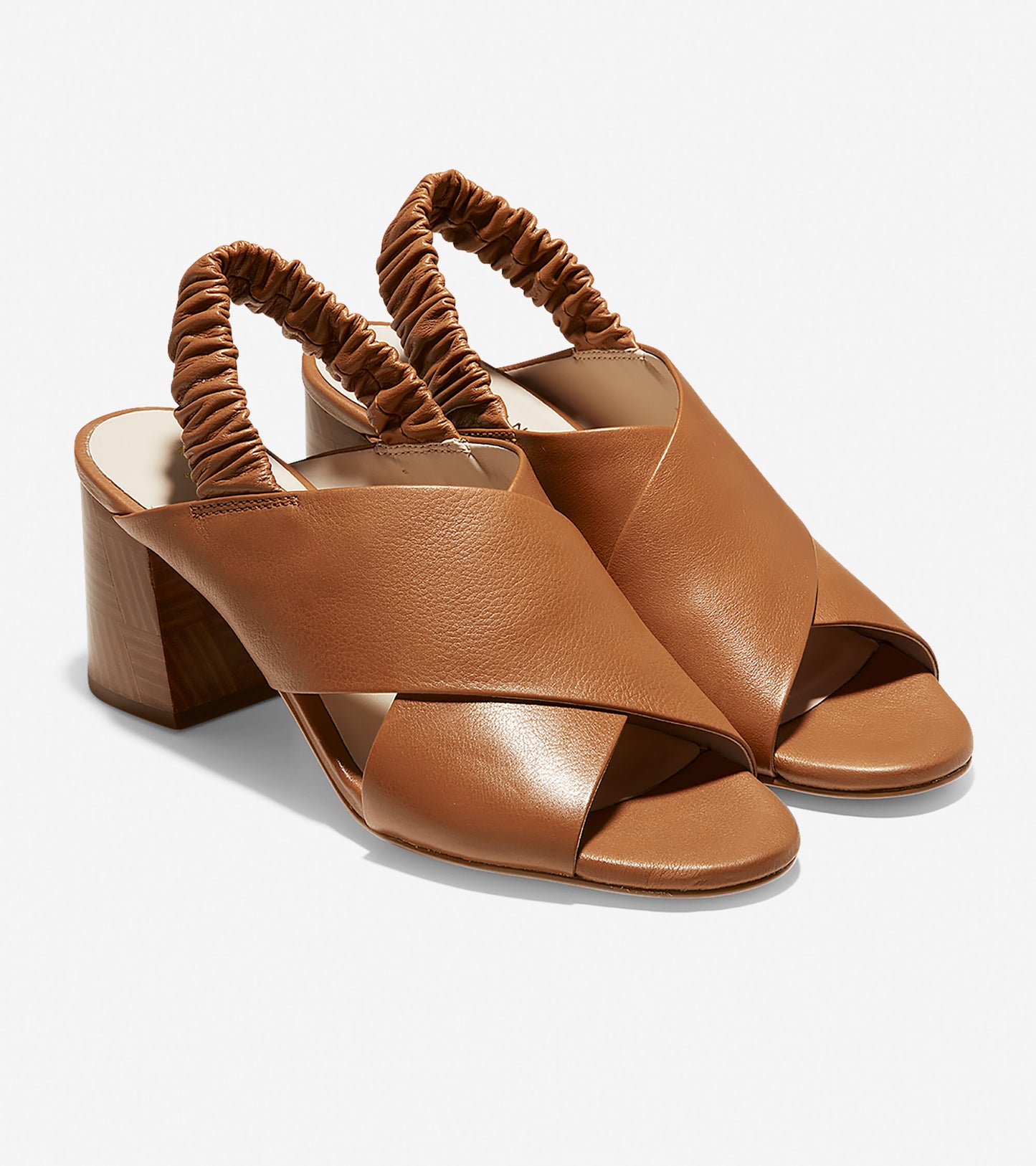 ColeHaan-Anastasia City Sandal -w14703-British Tan Tumbled Leather