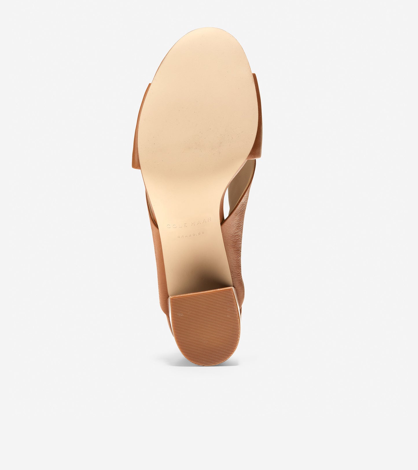 ColeHaan-Anastasia City Sandal -w14703-British Tan Tumbled Leather