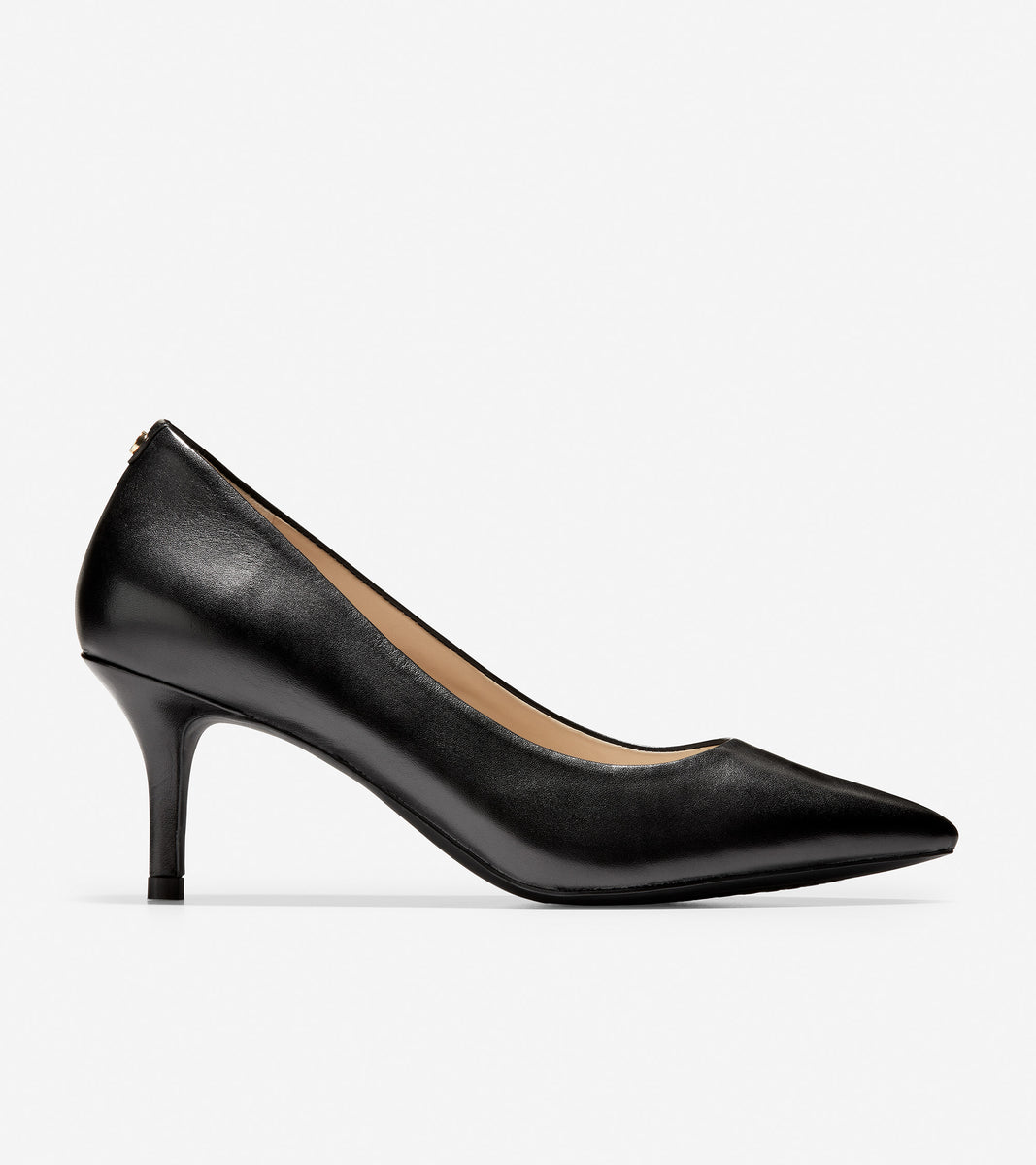 ColeHaan-The Go-To Park Pump (65Mm)-w20421-Black Leather