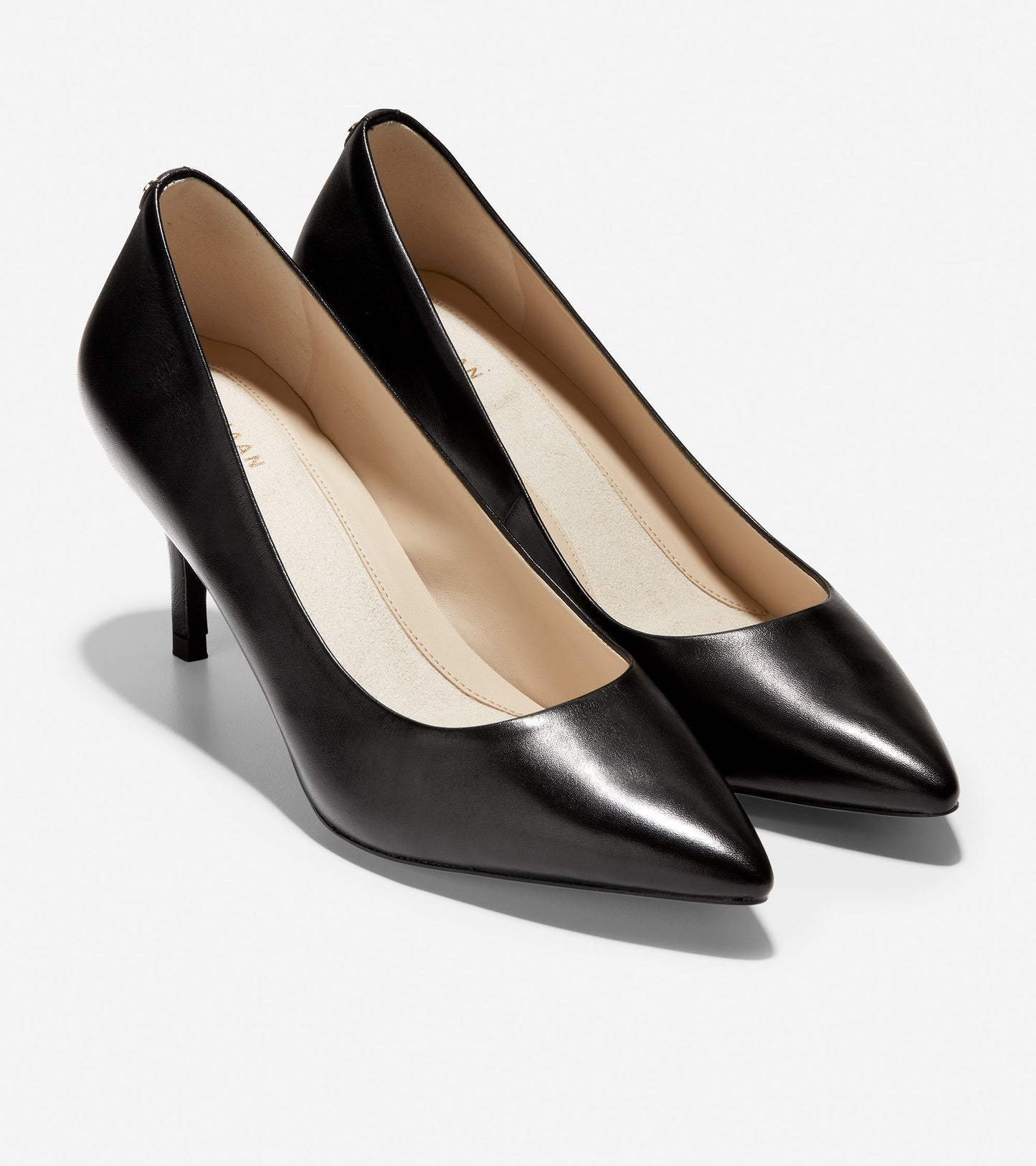 ColeHaan-The Go-To Park Pump (65Mm)-w20421-Black Leather