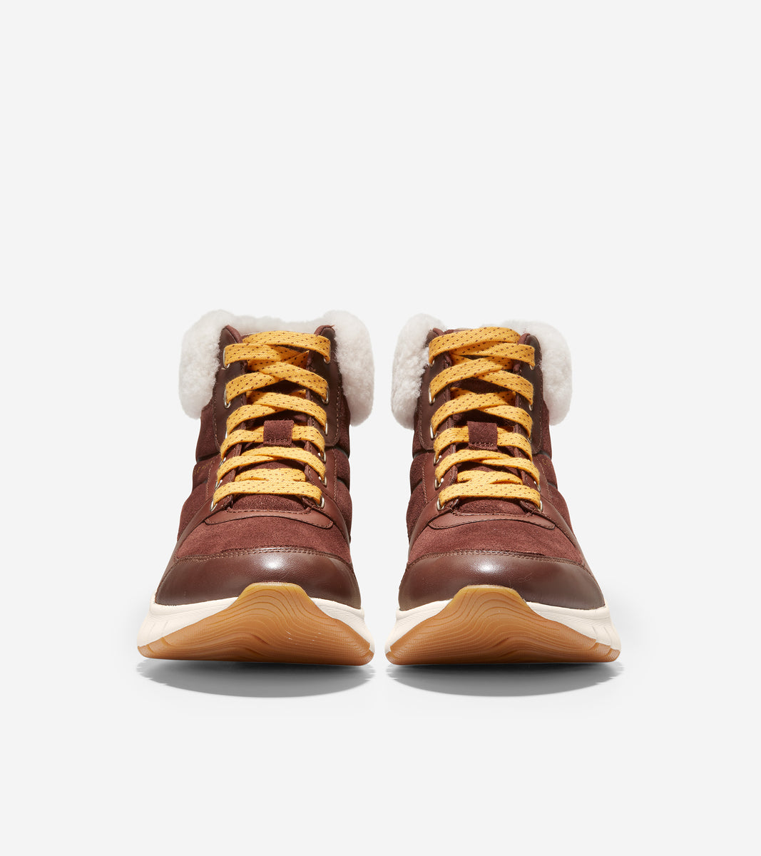 W22569-ZERØGRAND Flex Sneaker Boot -Hickory Leather 