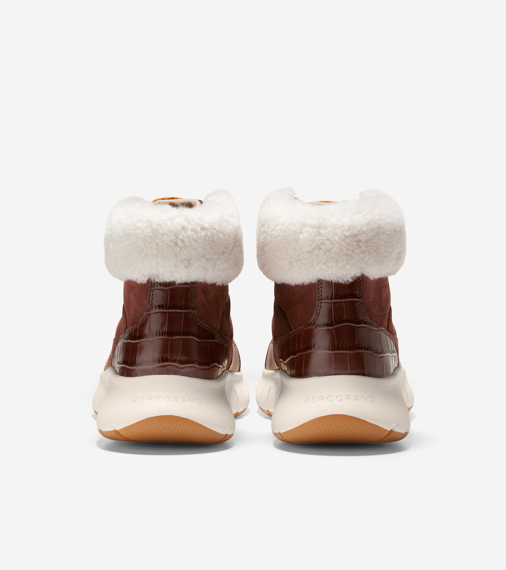 W22569-ZERØGRAND Flex Sneaker Boot -Hickory Leather 