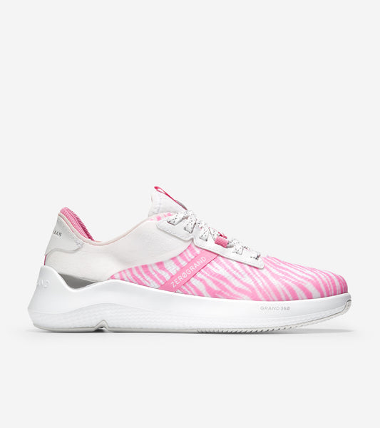 Zerøgrand Winner Tennis Sneaker-W22624-WATERMELON ZEBRA PRINT 