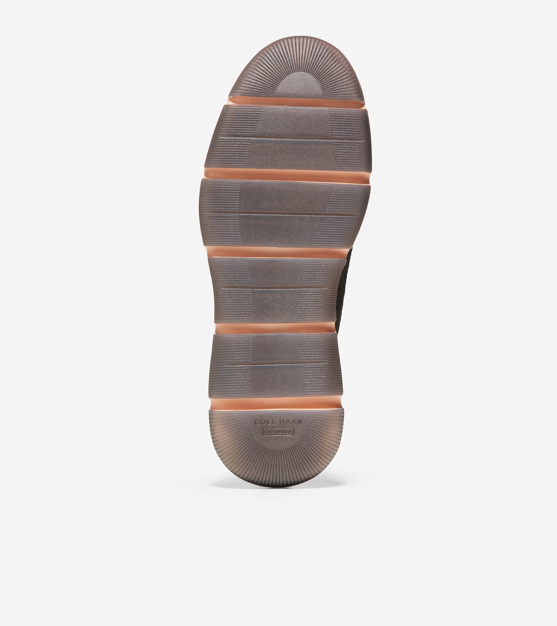 4.ZERØGRAND Oxford-W24066-Black Knit / Black Lth Heel Overlay / Peach Melba Heel Clip / Natural Welt/ Peach Melba Os