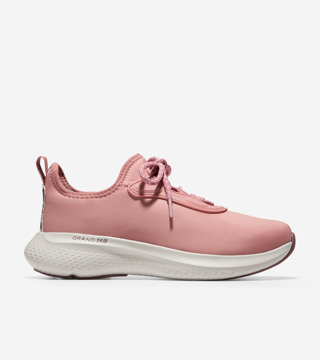 ZERØGRAND Changepace Lace Up Sneaker-W24084-Ch New Rose / Dove / Ivory / Black