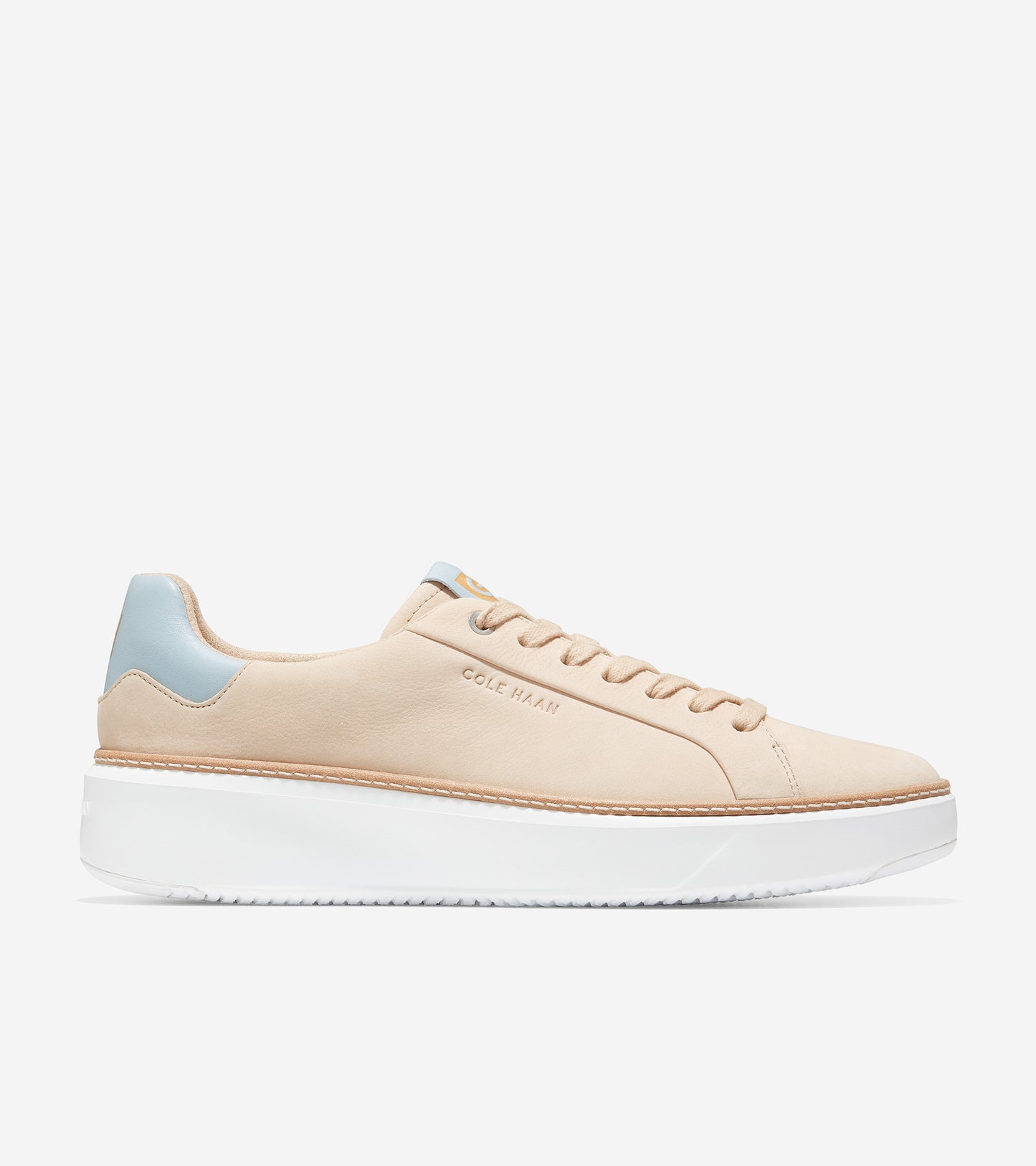 W24745-GrandPrø Topspin Sneaker-Oat-Blue Fog