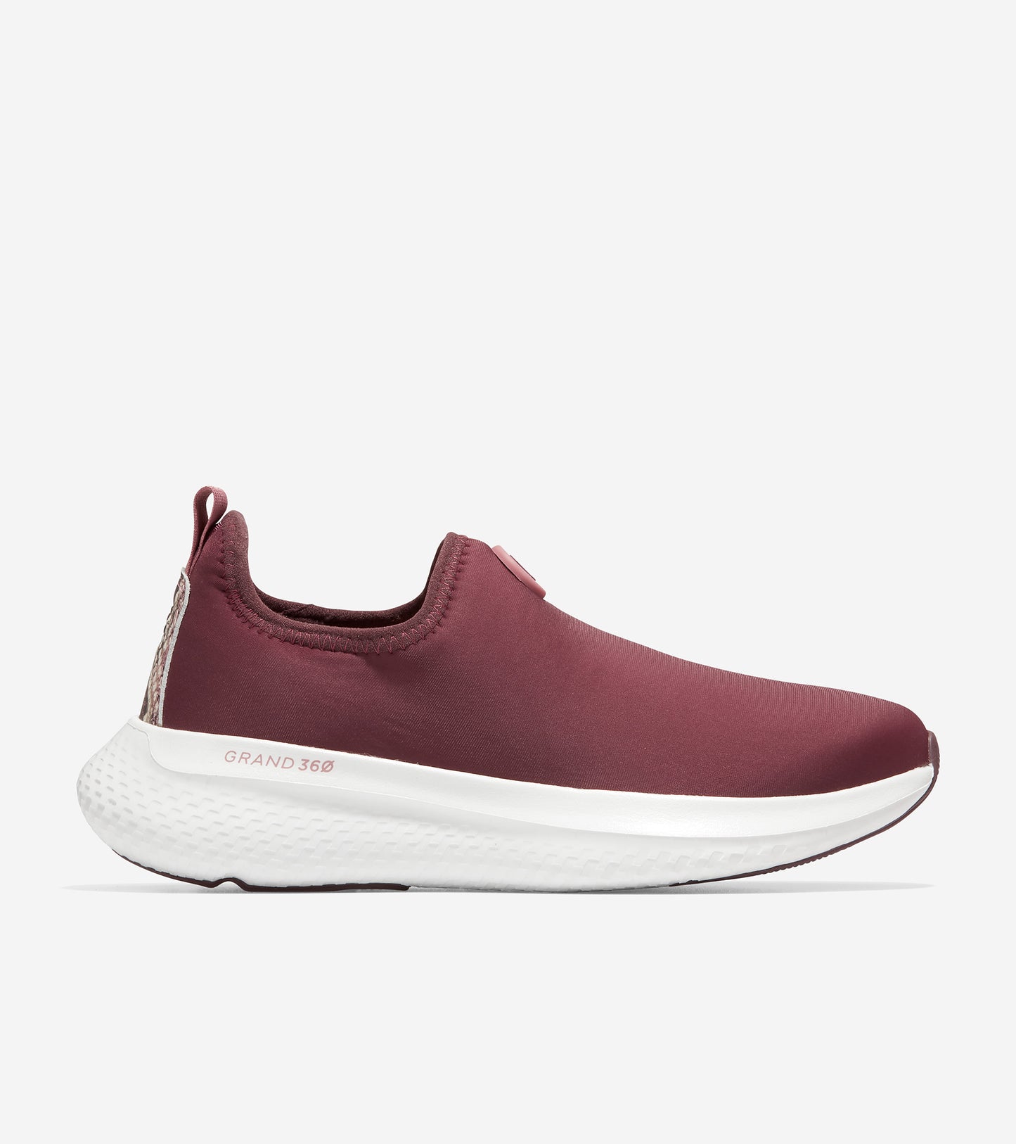 W25102-ZERØGRAND Changepace Slip-On Sneaker-Black Garnet-New Rose