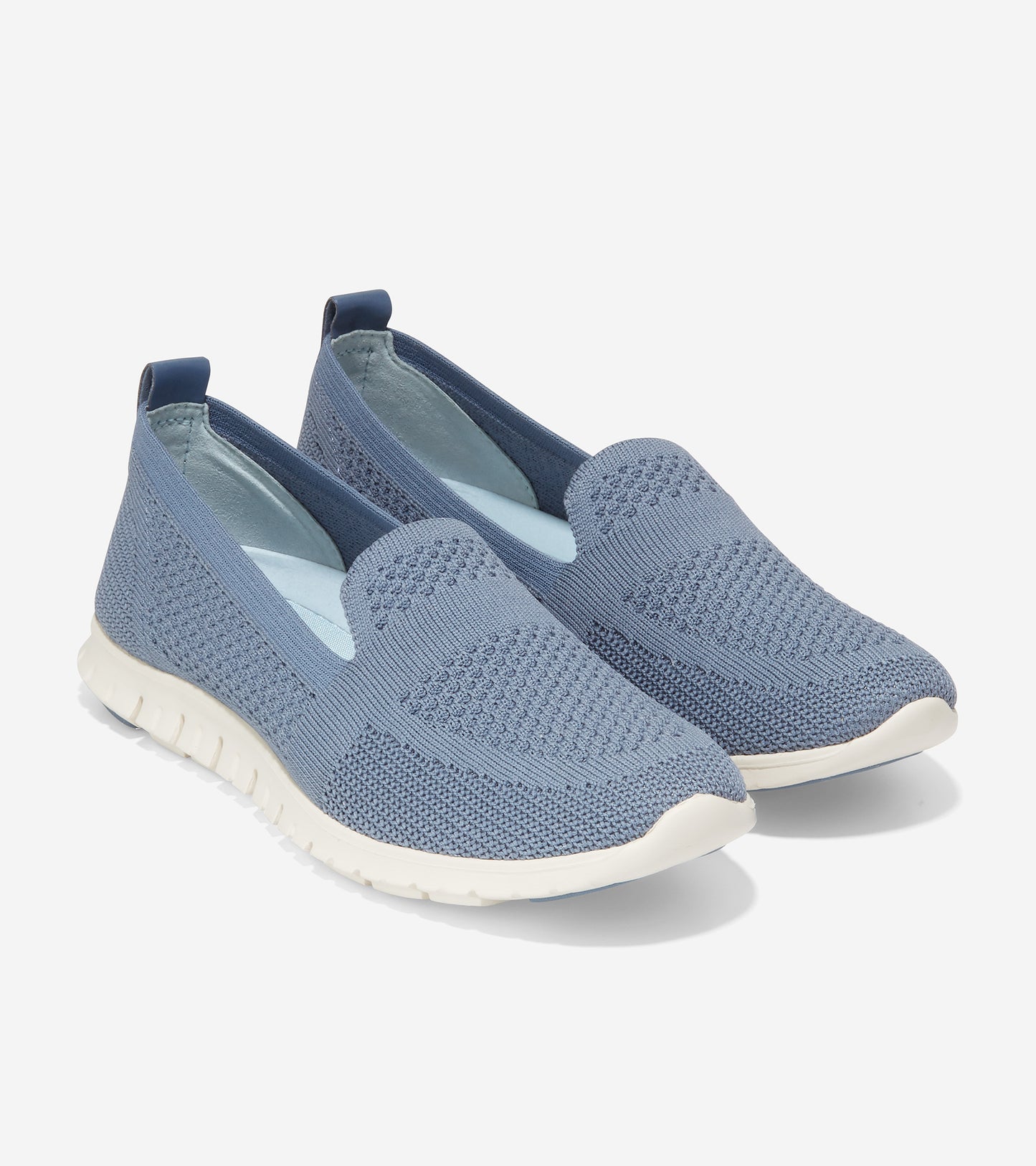 W26512-ZERØGRAND Slip-On Loafer-China Blue Stitchlite™
