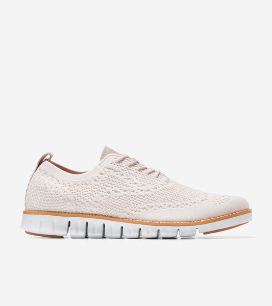 c35428-ZERØGRAND Wingtip Oxford-Birch Stitchlite™